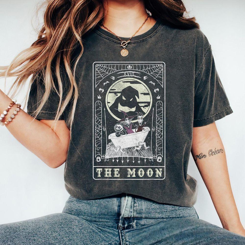 The Nightmare Before Christmas Tarot The Moon Card Disney Vuitino Shirt The Nightmare Before Christmas Tarot The Moon Card Disney Vuitino Shirt